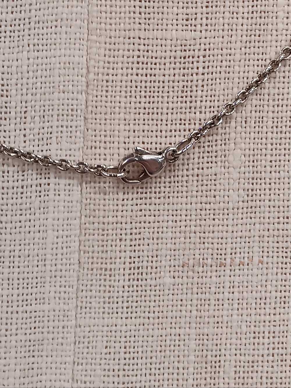 James Avery Sterling Silver Horseshoe Charm Holder Pendant Necklace - Picture 6 of 9